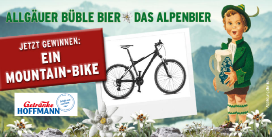 Getränke Hoffmann: verlost wird ein Mountain-Bike Getränke Hoffmann: verlost wird ein Mountain-Bike