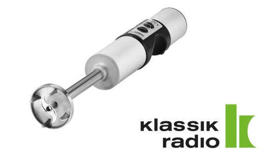 Klassik Radio: 3 kabellose Stabmixer stilo 7 Plus Klassik Radio: 3 kabellose Stabmixer stilo 7 Plus