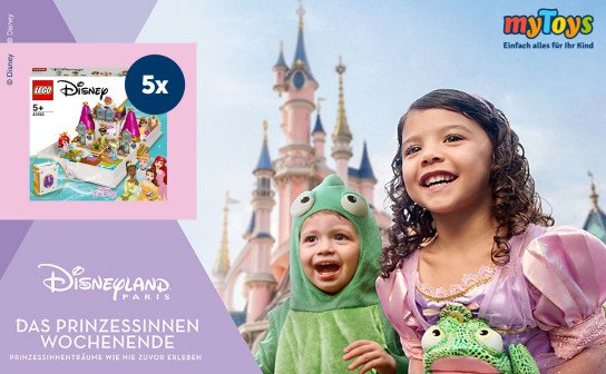 mytoys: 2 x ein Wochenende für 4 Personen im Disneyland Paris mytoys: 2 x ein Wochenende für 4 Personen im Disneyland Paris