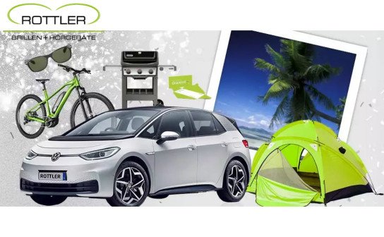ROTTLER: ein 7.500 € Reisegutschein, ein E-Auto für 40.000 € und 300 monatliche Preise ROTTLER: ein 7.500 € Reisegutschein, ein E-Auto für 40.000 € und 300 monatliche Preise