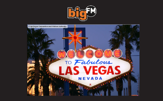 bigFM: gewinne eine Reise für 2 Personen nach Las Vegas inkl. Flug