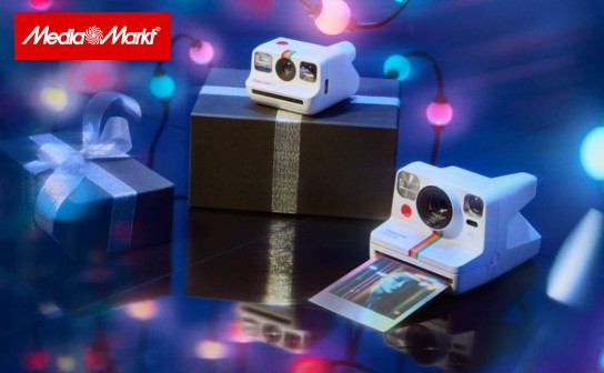 MediaMarkt: 4 Polaroid Now+ Kameras & 4 Music Player werden verlost