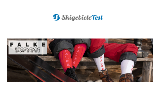 Skigebiete-Test: verlost werden 8 x ein Paar Skisocken von FALKE