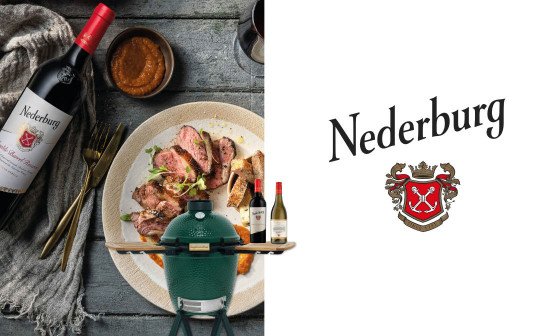 Nederburg: 2 Big Green Egg Grills & ein Weinpaket monatlich