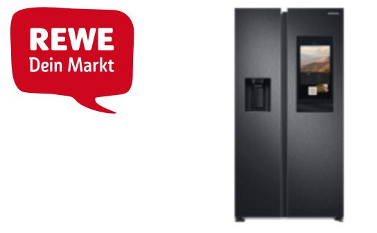 REWE: 4 x einen Samsung Side-by-Side Kühlschrank gewinnen