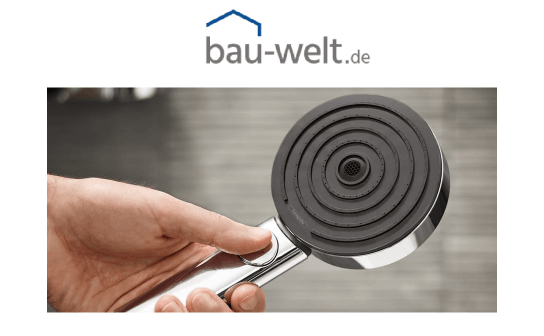 bau-welt.de: gewinne eine von 5 Handbrausen von Hansgrohe im Gesamtwert von 225 €