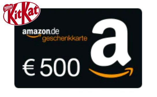 Nestlé: 999 Amazon-Gutscheine für je 500 € werden verlost