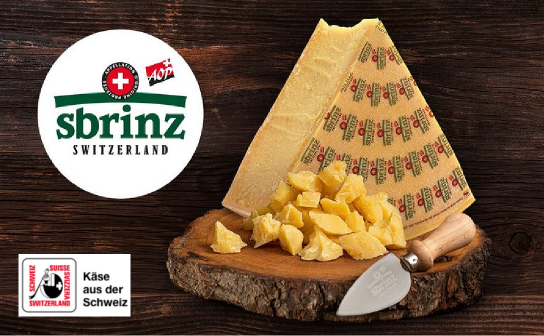 Schweizer Käse: verlost werden jeden Monat 3 Sbrinz AOP Genießer-Sets