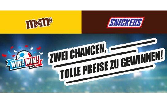 MARS: 20 Sony Playstation 5, 30 Samsung Smart TVs, 20 Tischkicker, 500 SNICKERS Fußbälle & 1.000 x M&M'S Snackbowl s zu gewinnen