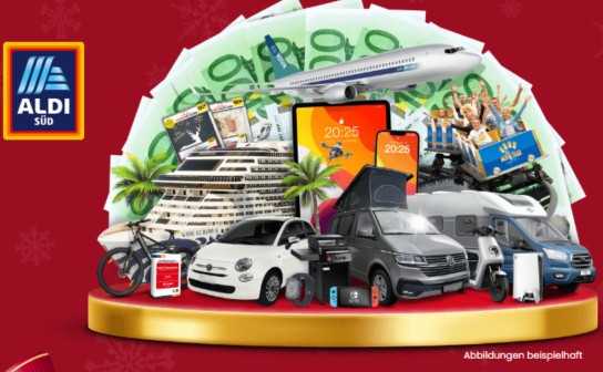 Aldi Süd: E-Bike, 5 PlayStations, iPhone 15 & viele weitere Gewinne winken