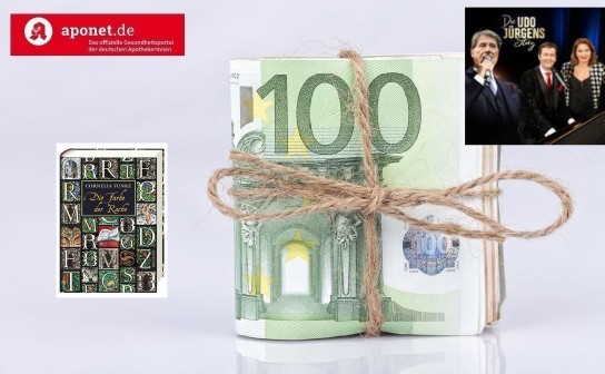 aponet: 500 € Bargeld, 2 Karten 