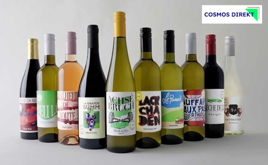 CosmosDirekt: gewinne eines von 30 Weinpaketen mit jeweils 10 Flaschen der Weinkollektion