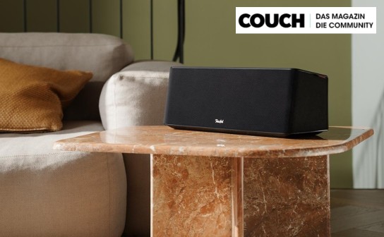 COUCHstyle: verlost wird ein All-in-One-Streamingsystem von Teufel im Wert von 550 €