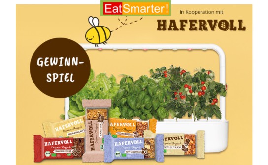 EatSmarter: Click and Grow Smart Garden & 2 HAFERVOLL-Gewinnpakete zu gewinnwn