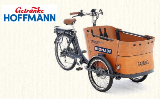 Getränke Hoffmann: ein E-Cargo-Bike zu gewinnen