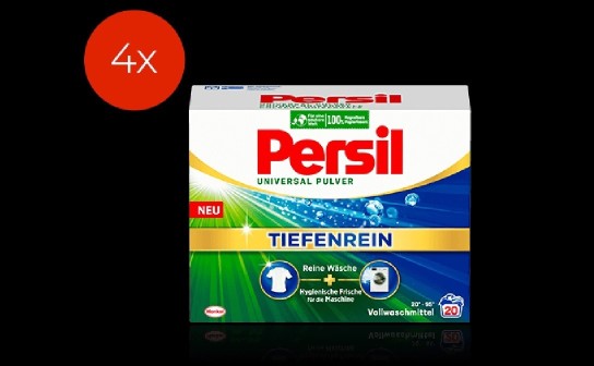 Persil: 4 x Persil Universal Pulver zu gewinnen