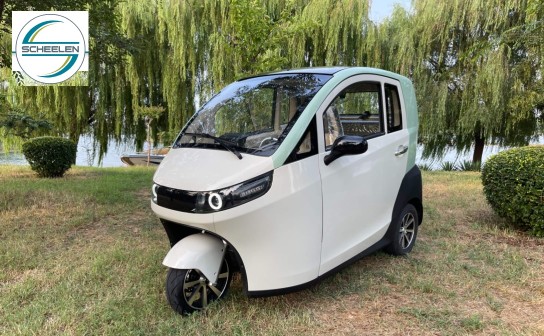 Scheelen: verlost wird ein umweltfreundlicher Elektro-Kabinenroller