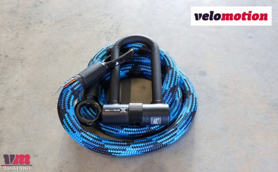 Velomotion: 7 x ein Tex-Lock Eyelet Fahrradschloss im Gesamtwert von fast 1.000 €