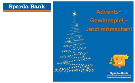 Sparda Hessen: 2 x jeweils 250 € zu gewinnen