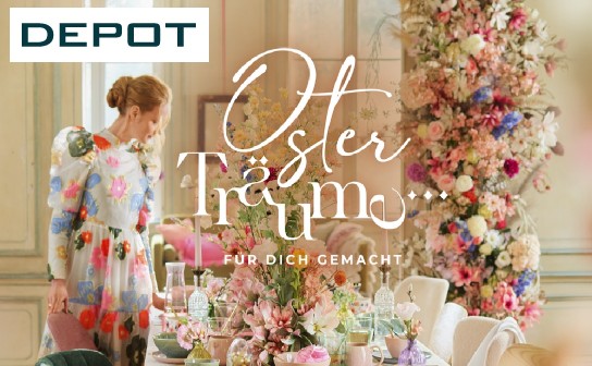 DEPOT: verlost wird 165 x ein Gutschein für deine nächste Shoppingtour