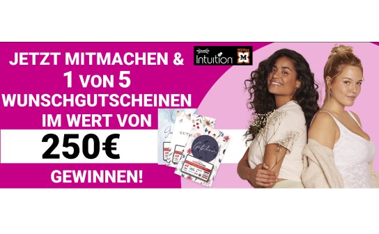 Wilkinson: 5 Wunschgutscheine á 250 € werden verlost