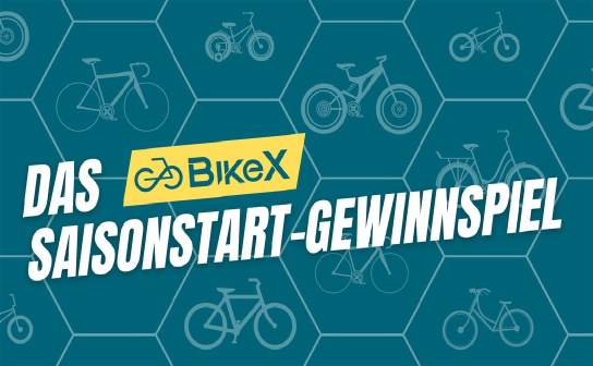 BikeX: gewinne einen von 35 Preisen rund ums Fahrrad im Gesamtwert von über 9.000 €