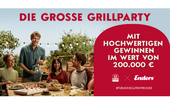 Campari: 55 Gasgrills für je 849 €, 444 Terrassenfeuer & 3.333 Grillzangen zu gewinnen