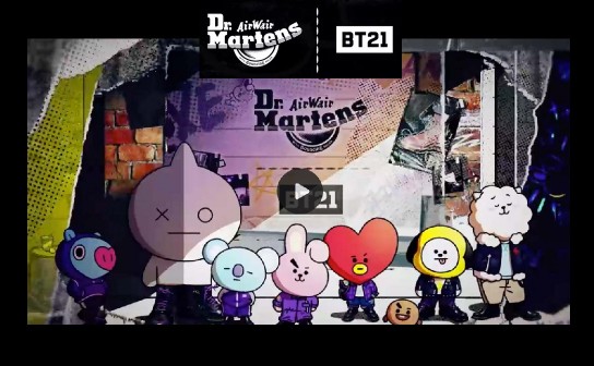 Dr. Martens: 2 x ein Produkt aus der BT21 Kollektion zu gewinnen
