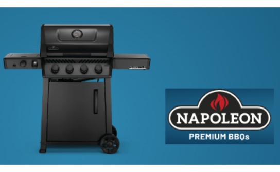 Feldherrnküche: monatlich wird ein Gasgrill NAPOLEON® verlost