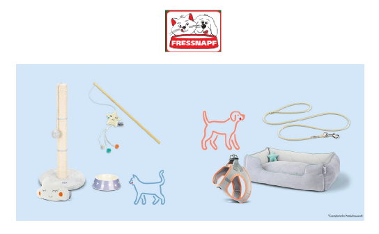 Fressnapf: verlost werden 20 Produktpakete aus der AniOne Pepe & Kitty Kollektion