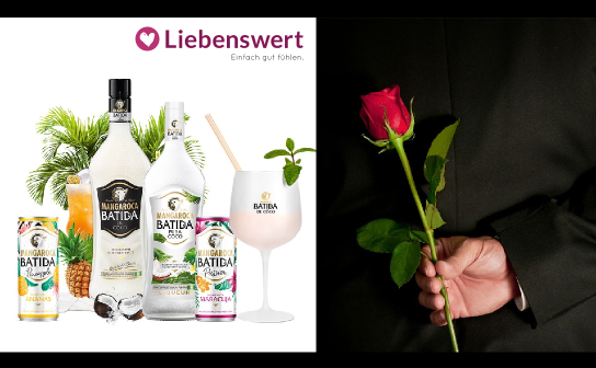 Liebenswert: verlost wird 3 x ein Mangaroca Batida Bachelor-Paket