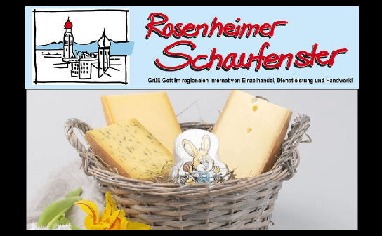 Rosenheimer Schaufenster: verlost wird 3 x eine Cheezy-Osterbox