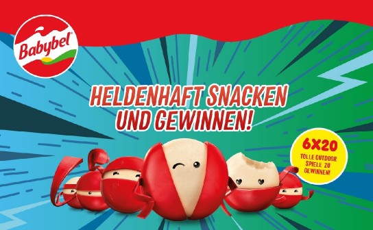 Babybel: jetzt einen von 120 Outdoor Preisen gewinnen