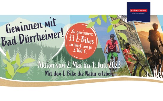 Bad Dürrheimer: 33 E-Bikes werden verlost