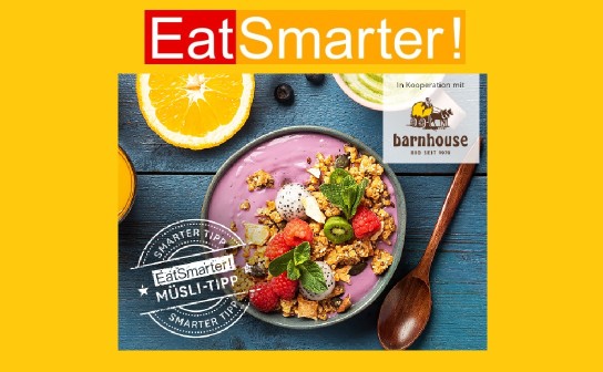 EatSmarter: gewinne eines von 10 Krunchy-Frühstückspaketen von Barnhouse im Wert von jeweils 45 €