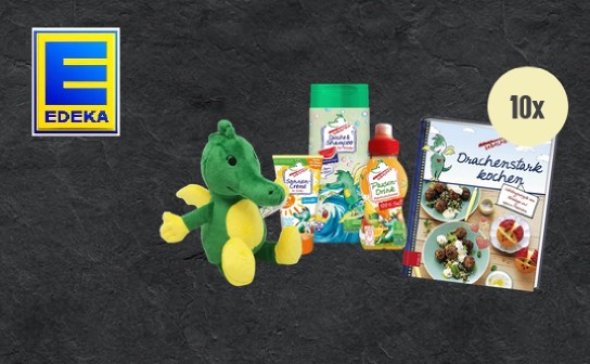 EDEKA: verlost wird 10 x ein Tabaluga Fan-Paket