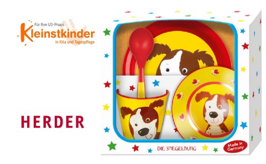 Herder Verlag: gewinne eines von 3 Kinder-Geschirrsets aus der Serie „Freche Rasselbande“ von Coppenrath & Die Spiegelburg