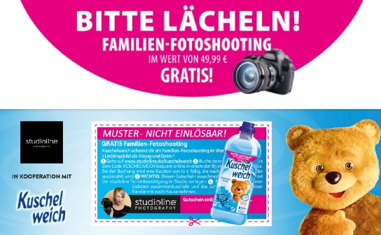 Kuschelweich: gewinne ein Familien-Fotoshooting im Wert von 49,99 €