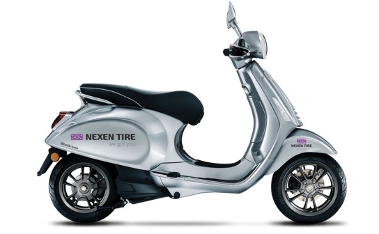 Nexen: eine Vespa Elettrica & je 5 x ein Satz Winterreifen & Eintracht Frankfurt Packages werden verlost