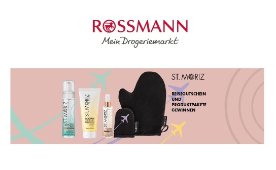 Rossmann: gewinne einen Reisegutschein im Wert von 3.500 €