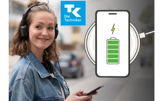 Techniker Krankenkasse: 100 Wireless Ladestationen werden verlost