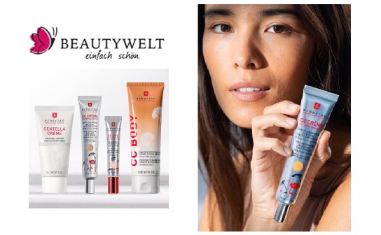 Beautywelt: verlost wird 4 x ein CC Pflegeprodukt von Erborian