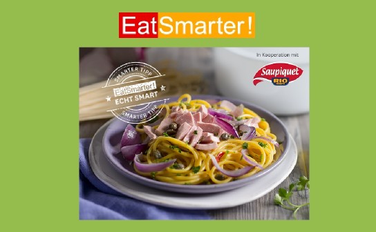EatSmarter: verlost werden 2 Pastamaschinen plus Saupiquet-Genusspaket im Gesamtwert von 420 €