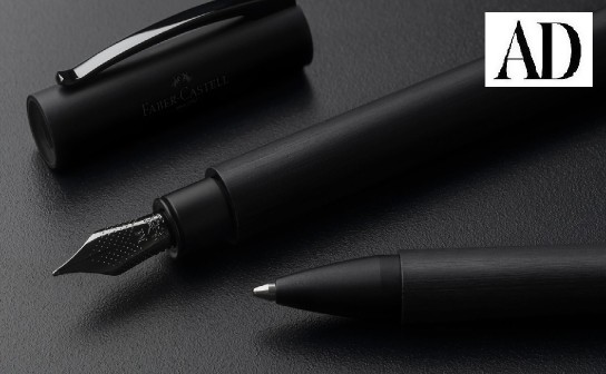 AD-Magazin: gewinne ein „Ambition All Black“ - Schreibset von Farber-Castell