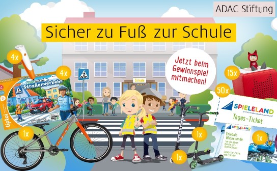 ADAC: ein Familien-Wochenende im Ravensburger Spieleland und weitere Preise zu gewinnen