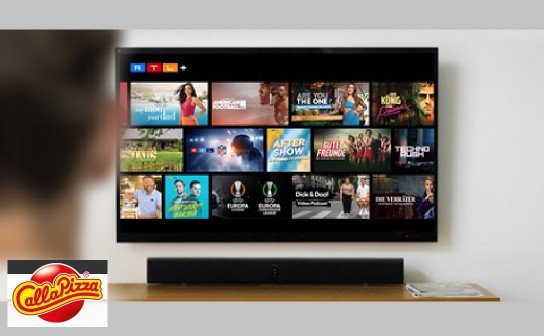 Call a Pizza: 50 x ein RTL+ Premium Jahrespaket zu gewinnen