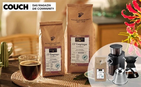 COUCHstyle: gewinne eines von 2 Kaffee-Sets von Tchibo im Wert von jeweils 150 €