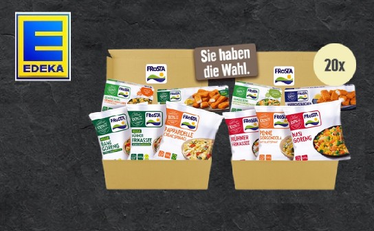 EDEKA: verlost wird 20 x ein FRoSTA Probierpaket
