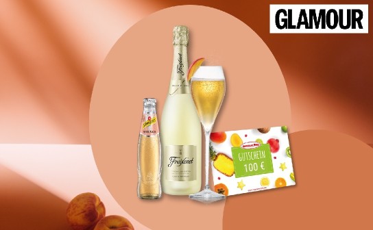 GLAMOUR: 4 x ein Freixenet und Schweppes Produktpaket plus ein 100 € Obstkorb-Gutschein
