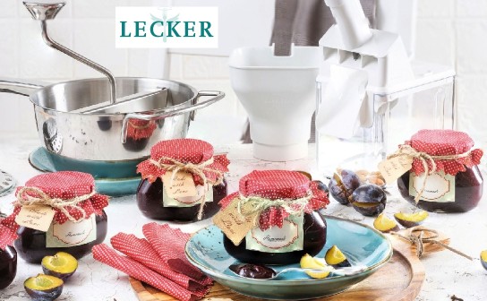 LECKER: verlost wird 2 x ein Einkoch-Set von Leifheit im Wert von 215 €